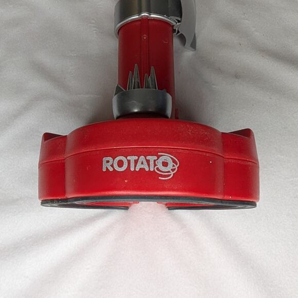 Rotato Potato Vegetable Peeler with Blades Excellent Condition Red Manual Style - Picture 2 of 5